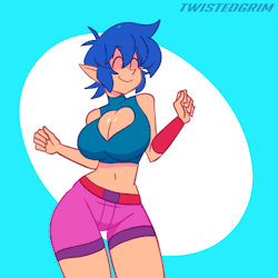 thetwistedgrim:She loves dancing &lt;3A warm up that went too far. I enjoyed quite much the process so I’m sharing it with you guys (:https://www.patreon.com/twistedgrim