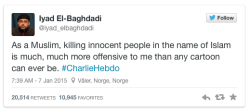 micdotcom:  One tweet sums up what’s really offensive about the Charlie Hebdo attack 