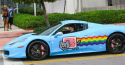 buzzfeed:  So apparently Deadmau5 has a Nyan Cat Ferrari.