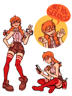 jbillustration:okay i think I’ve gotten all the wendy’s drawings outta my system……….