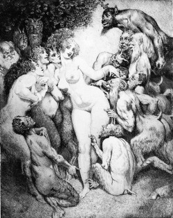 oursoulsaredamned:  The Art of Norman Lindsay III - art of the beautiful-grotesque