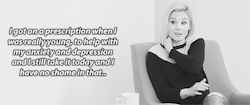 veronicaneptunes:  Kristen Bell on double standards and how there is no shame in having Anxiety and Depression. 
