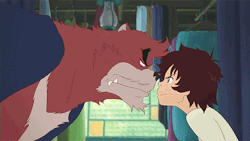 peachmuncher:  “The Boy and The Beast” (Bakemono no Ko) animated  feature film by Mamoru Hosoda (Wolf Children, Summer Wars, The Girl Who  Leapt Through Time), premiering in Japan on the 11th July 2015.  