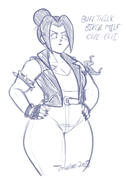 toshkarts: The long awaited biker milf Chi Chi  I figured she’d def be at the gym more. So…yeah.  