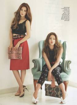 fyeahyoonbomi: InStyle Magazine April Issue 。cr Timo_Boll_ 