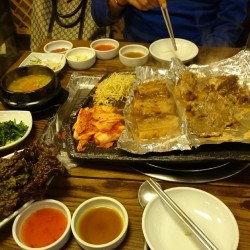 Another Korean dinner #food #korea #seoul