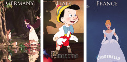 percheame:  horansmiley:   Where Disney movies are set  Mine is Pinocchio,yeah I’m from Italy..  Awwwwww *-* Too much cute!  