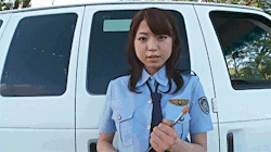 Shizukanakamurabox:police Woman | Shizuka Nakamura 中村静香 (10Gifs)