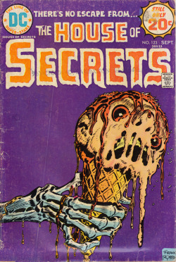 House of Secrets #123 (DC Comics, 1974). Cover art by Frank Robbins. From Anarchy Records in Nottingham.