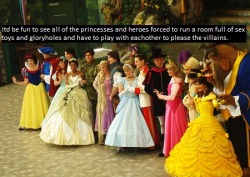 Dirtydisneyconfessions:  &Amp;Ldquo;Itd Be Fun To See All Of The Princesses And Heroes