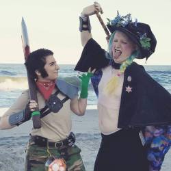Friendly reminder that Gwyn and I make a really cute Taako and Magnus. (at Atlantic City, New Jersey)