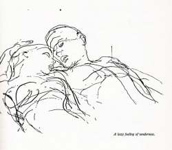 brxkenpetal:   Illustration from ‘An ABZ of Love,’ Kurt Vonnegut’s favorite vintage Danish guide to sexuality. (x)  insta: @lostpetal 
