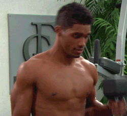 gaymerwitttattitude:    Rome Flynn as Zende Forrester Dominguez (The Bold &amp; The Beautiful)   