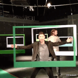 blameitonthesilence:  theunwant3d:  ladymalchav:  gaystripclub:  nonymoose:   I love how Jared is just like “oh hey DANCING IS HAPPENING.”  Reminds me of this scene from the gag reel:   whenever one is doing something the other just has to  also: