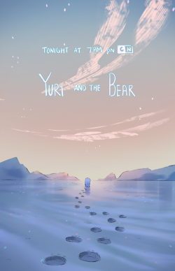 wedrawbears:  losassen:  Are you ready for baby Ice Bear’s backstory everyone!?  YOU BETTER BE because TONIGHT tune into Cartoon Network for an all NEW episode of We Bare Bears “Yuri and the Bear”! (promo sketched by me and coloured BEAUTIFULLY