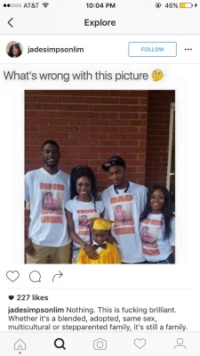onlyblackgirl:  thickasschocolatemermaid:  volatilequeen:  wastedcouth:  cortney:  it’s so cute this family is coming together to support the baby!  Looks like healthy co-parenting to me  Co-parenting done right  that little boy is surrounded by love