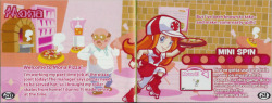 warelander:These pages of the characters introducing their stages, in the WarioWare Twisted manual, feature a fair amount of art, that has never been released anywhere else.
