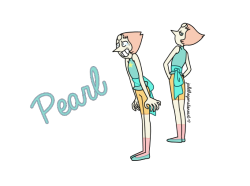 jadethegemstoneart:  Steven Universe 30 Day Art Meme | by nopalrabbit  Day 3: Draw Pearl.  Here is our favorite distressed gem in all her glory. (I started late but I’ll probably make up for that).
