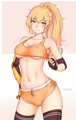 bluefield: character request #2, Yang Xiao Long twitter - pixiv 