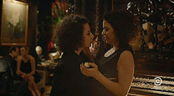 lesbiansilk:  Broad City (2015) - s02e09 - Ilana Glazer &amp; Alia Shawkat (IMDb) (part 1)Matt’s favourite lesbian scenes 292/10,000 (INDEX) [Full List]  