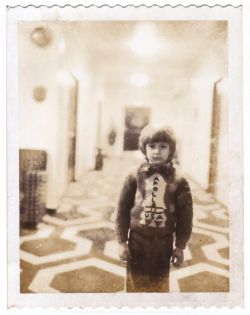 Torontocrow:  Continuity Polaroid Of Actor Danny Lloyd On The Guest Room Hallway