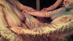 alice-is-wet:  alice-is-wet:  belle-deshabille:  Hot wax night with my favorite bartender. Afterwards, an Amazon used a straight razor to clean the wax off me. I was very, very still, but she said she could feel my pulse speeding up every time it was