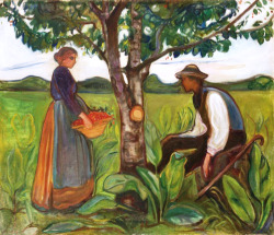 urgetocreate:  Edvard Munch, Fertility/Fruitfulness, 1898 