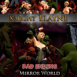 Knight Elayne - Mirror World  As Elayne visited the Priory, she noticed a mysterious glowing Mirror,  and of course our young Knight cant resist to examine it more closely&hellip; BONUS! Rough Side Story from Betrayal in the Priory Number of Images: 44