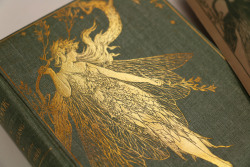 uispeccoll:  It is time to continue our mini-series of Andrew Lang fairy books! This post will be featuring three of these beauties: The Olive Fairy Book, The Green Fairy Book, and The Yellow Fairy Book. First up is my personal favorite, The Olive Fairy
