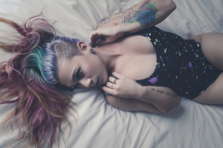 laughingorcphotography:  Its dat awesome Ruby Fury with the rainbow hair.