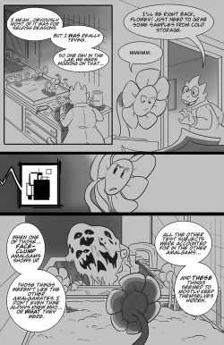 lynxgriffin:  (This is part two! Make sure to read part one first, linked below!) SHOULDN’T HAVE DONE THAT, FLOWEY. Yeah this…might continue on! This was just going to be a one-off, but then I kept thinking on “what if Frisk and Flowey learn about