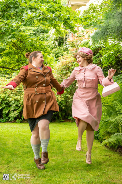 bemusedlybespectacled: septembercfawkes: I accidentally found this Umbridge and Miss Trunchbull photo shoot, and it’s terrifying dark children’s literature, show me the forbidden butch &amp; femme couple 