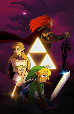 elzeoredraws: The Triforce I’ll be selling this print at Montreal’s Otakuthon 2017 :D Prints, Mugs, Stickers are available at Redbubble. The Poster Triforce of Power Triforce of Wisdom Triforce of Courage 