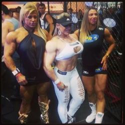 icecold-40:  Brazillian bombshell muscle girls. . Time to go to Brazil   I&rsquo;m going to Brazil to be next to some fine hot women like them