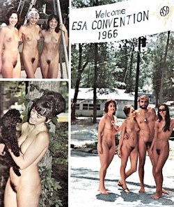 vintage nudist /