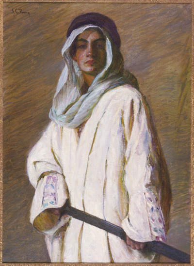 lilla-cabot-perry:Portrait of Kahlil Gibran, 1899, Lilla Cabot Perry