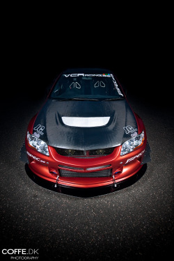 automotivated:  Mitsubishi Lancer Evo VIII Time Attack (by coffe.dk)