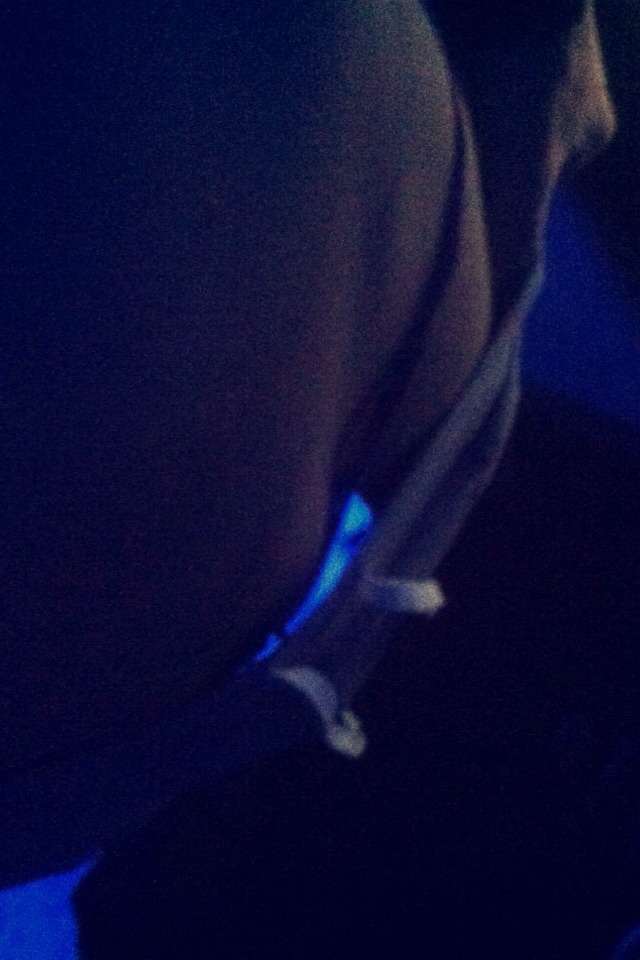 Smooth skin is fun. So are black lights. And new g strings. ✨