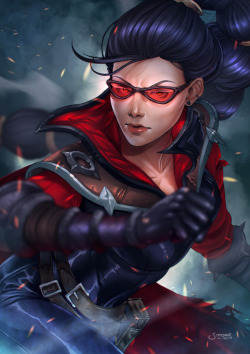 simoneferriero: Vayne You can find all the video process on my Twitch.tv. Follow me for the next live sessions! https://www.twitch.tv/simzart 