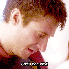 such-heights:  doctor who meme | nine scenes (02) | crying Roman with a baby  RORY: She’s fine. Amy, she’s fine, I checked. She’s beautiful. Oh, God, I was going to be cool. I wanted to be cool, look at me.AMY: You’re okay. Crying Roman with a