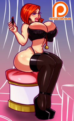 raldupreeart: toontraffic:   [DIAMOND REQUEST] Bimbo Ann Possible   Brought to you by Diamond supporter, Horrorshow! enjoy my friends!Support me on Patreon, and help me get you even more hot content! Patreon   Toon traffic!  ;9