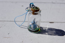 retrogamingblog:  Dratini in a Bottle made by Jay Min  