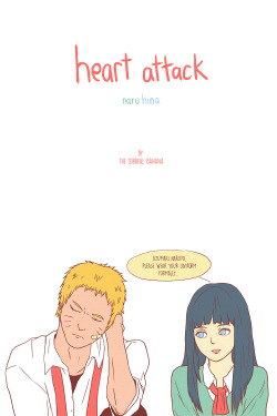 thesurrealbanana:  A simple NaruHina doujin in high school AU with cheesy shojou-ish feeling because who doesn’t love feeling cheesy sometimes?I have a headcanon that Hinata is a class rep and honor student meanwhile Naruto is the new delinquent guy