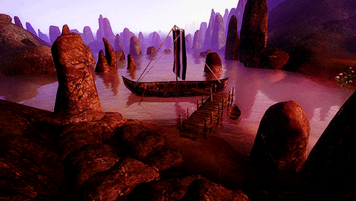 blighted-elf:The Elder Scrolls III: Morrowind scenery - Azura’s Coast