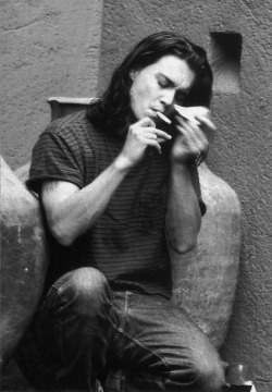 stylinglikeitsthe90s:  Johnny Depp photographed by Greg Gorman, 1993 