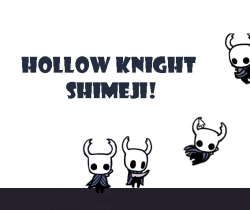 bugsandtears:  A shimeji for Little Ghost/The Knight from Hollow Knight!Download: HereSo i made this little friend over a month ago but now i have somewhere to post them! What you need for them to work:JavaA program to unzip the fileFeatures:-Watch them