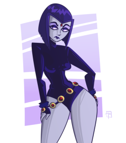 gobligal:its been a while since ive drawn my girl raven