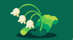 scrixels:  371. Ladder a Jacob’s Ladder* showing up is a sign that your town is perfect~(*its actually lily of the valley but shh the game calls it jacob’s ladder) 