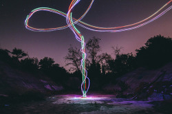 mauvila22:  Light Painting with a Drone 1