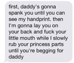 soft-core-porn:  texts from daddy 😋  i only broke a couple rules